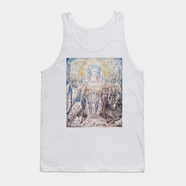 William Blake - The Day of Judgement, 1805 Tank Top by MurellosArt